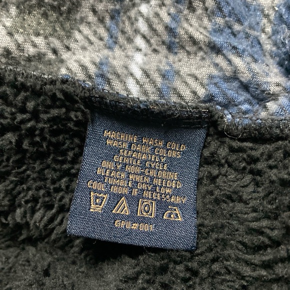 Freedom Foundry men’s plaid Flannel shacket Blue Size Large - Picture 5 of 5